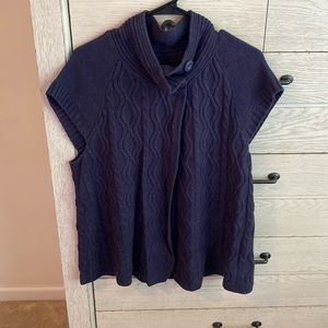 Short sleeve cardigan sweater